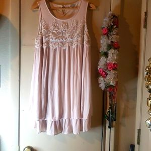 Jodifl L Cream Sundress